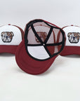 Maroon Bulldog Hat