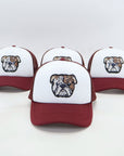 Maroon Bulldog Hat
