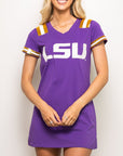 LSU Jersey Dress