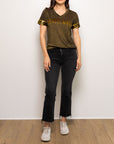 WHO DAT Glitter Tee