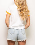 Ringer Smokey Head Tee