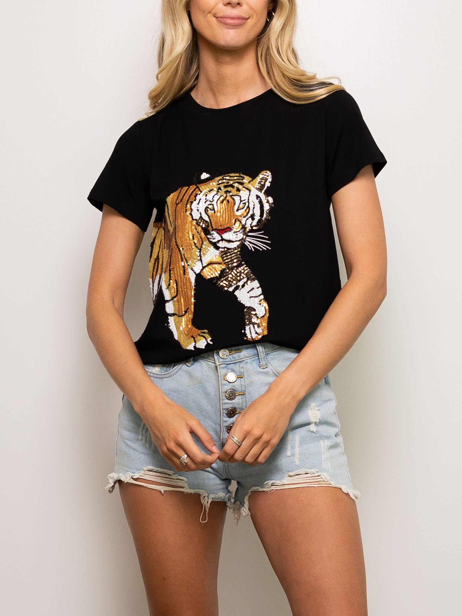 Tiger Wrap Around Tee