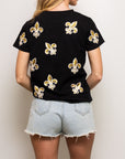 Floating Fleur de Lis Tee