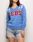 REBS Powder Blue Jersey Sweater