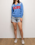 REBS Powder Blue Jersey Sweater