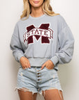 Iris Cropped Sweatshirt