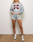 Iris Cropped Sweatshirt