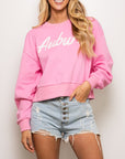 Pretty In Pink Sweatshirt Auburn