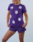 Fly Balls Baseball Tee