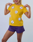 Fly Balls Baseball Tee