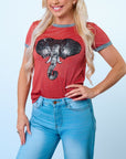 Glitter Elephant Tee