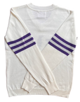 White Iris Jersey Sweater - Sparkle