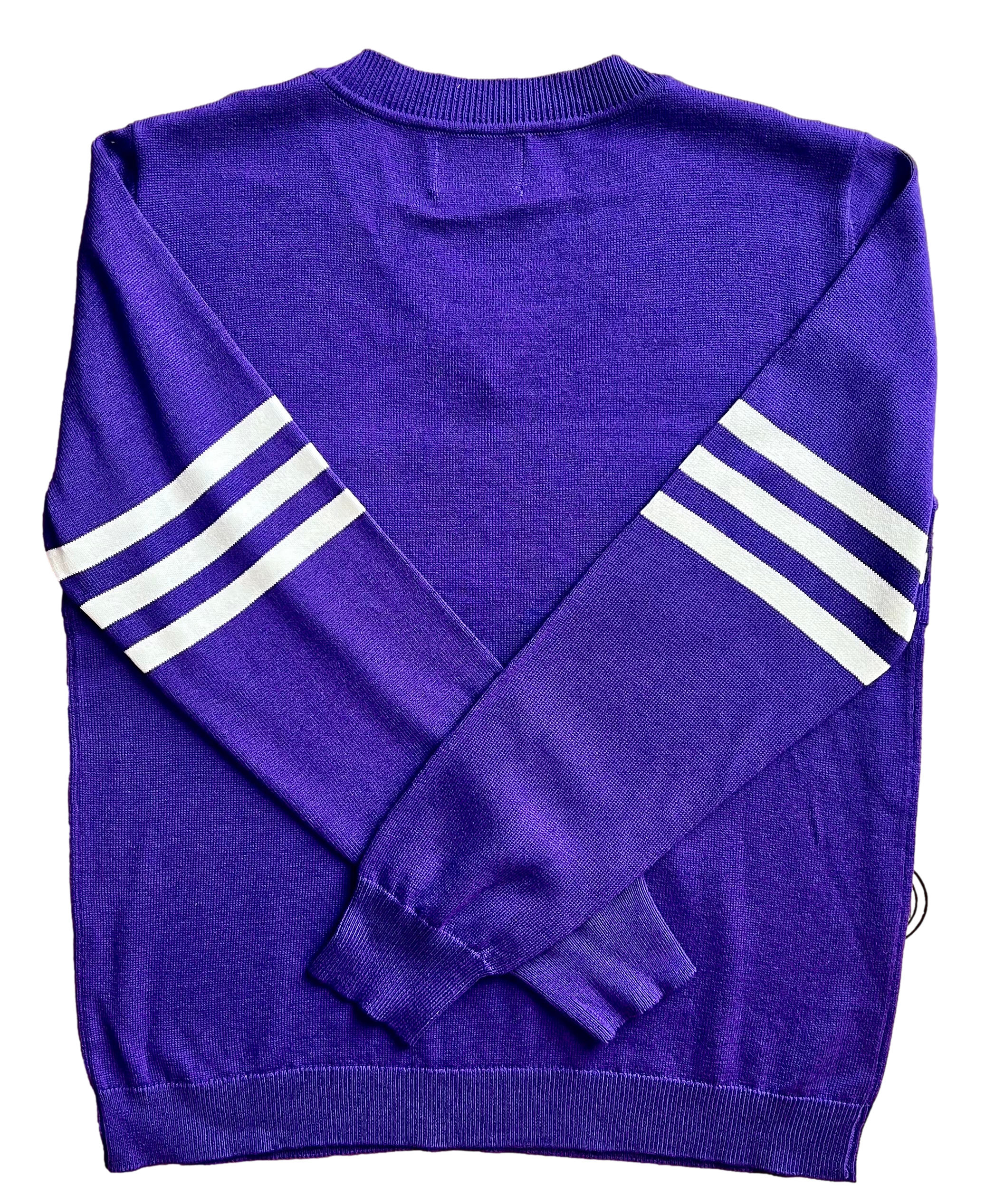 Purple Iris Jersey Sweater