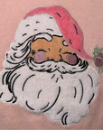 Kids Pink Santa Sweater