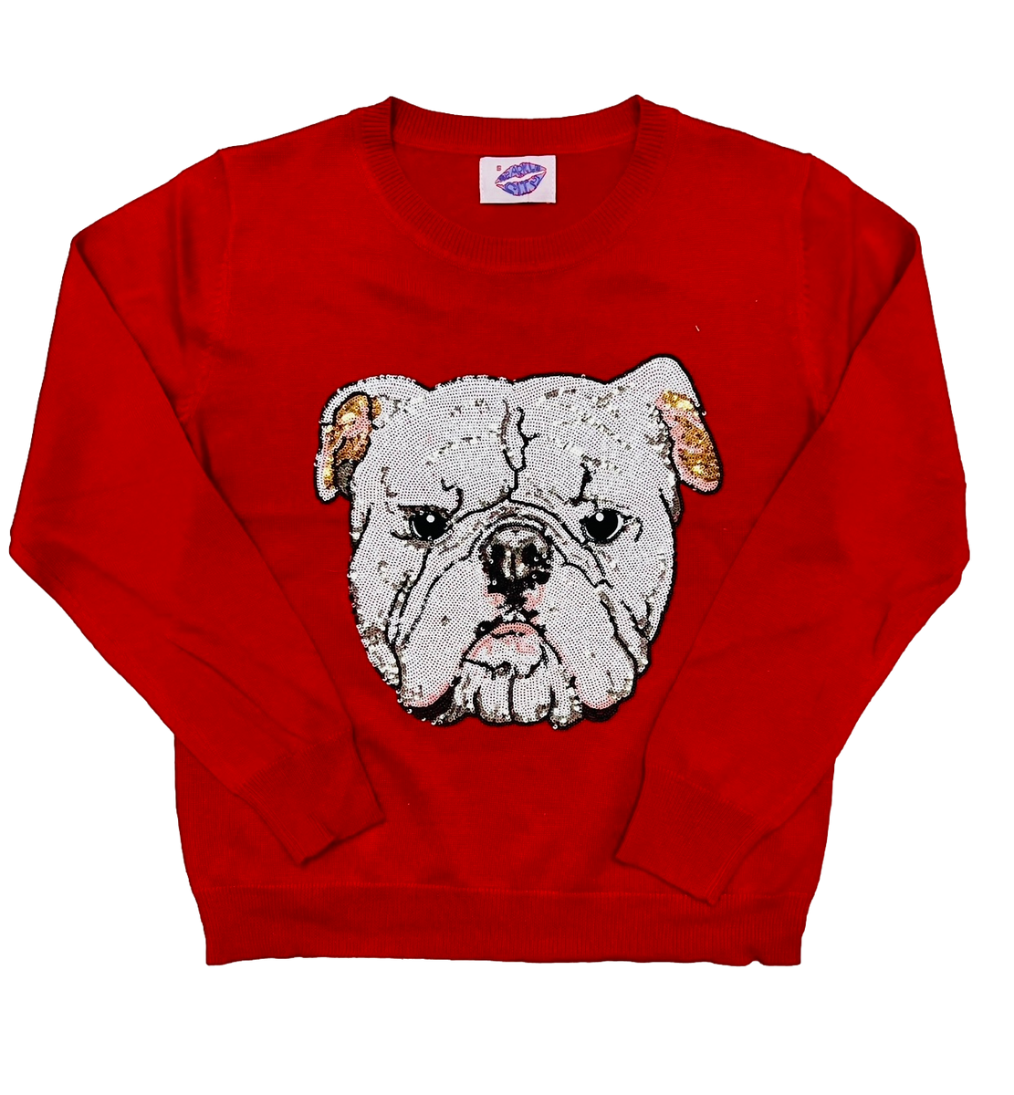 Merona bulldog sweater sale