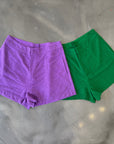 Lightweight Rhinestone Shorts