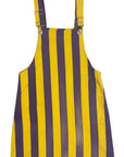 Purple and Gold Lightweight Overall Dress