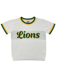 "LIONS" Short Sleeve Sweater