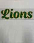 "LIONS" Short Sleeve Sweater