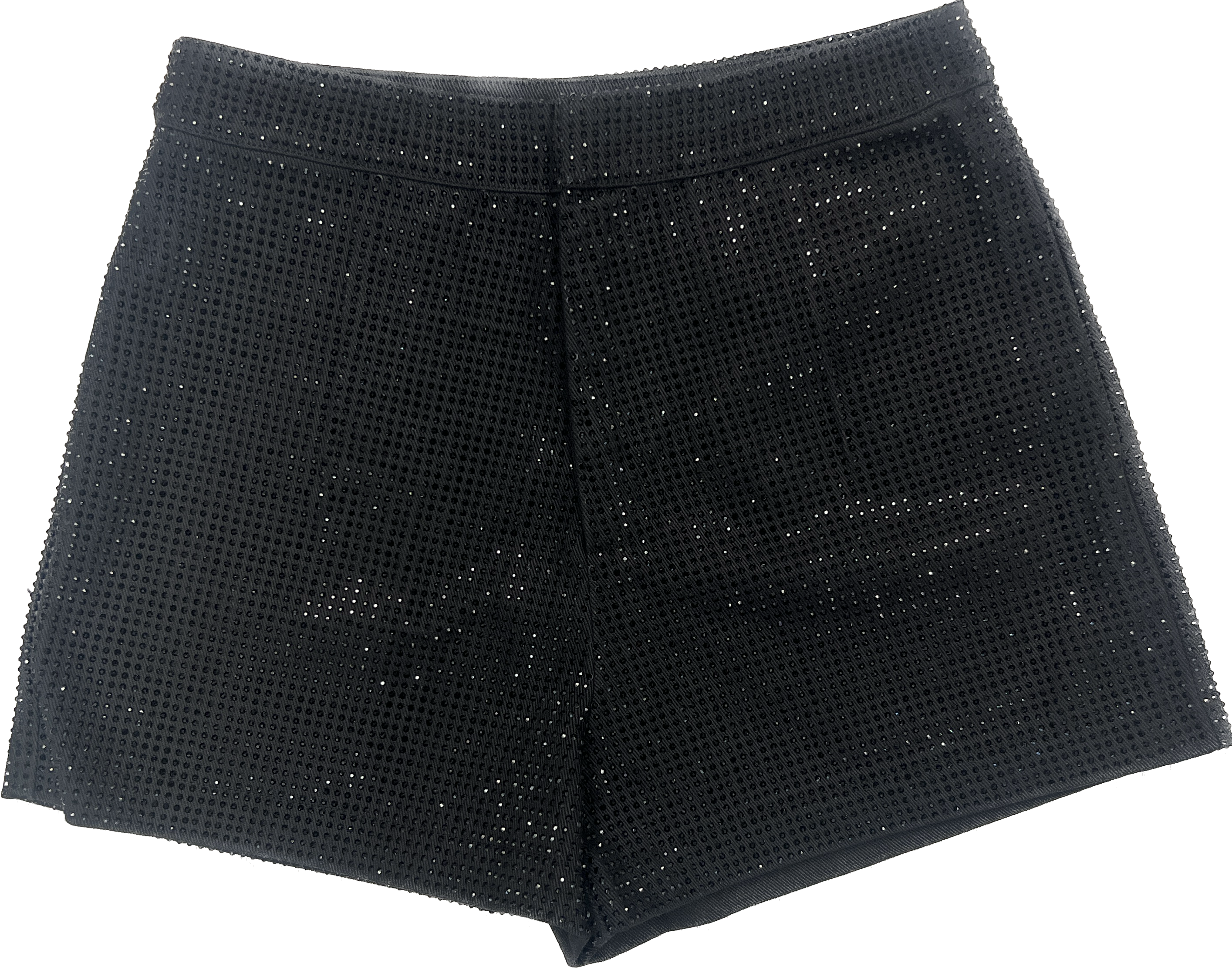 Black top sparkly shorts