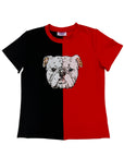 Spirit Split Bulldog Tee