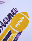 Louisiana Flying Football Sweatshirt
