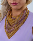 Beaded Handkerchief Necklace