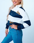 Navy Tiger Rugby Polo