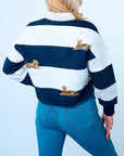 Navy Tiger Rugby Polo