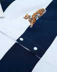 Navy Tiger Rugby Polo