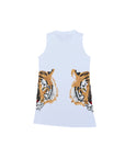 Tiger Head Tank Dress