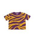 Tiger Stripes Knit Crop