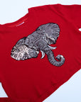 Elephant Waffle Crop