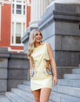 Butter Tiger Head Tank Dress - Sparkle City Co