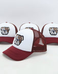 Maroon Bulldog Hat