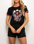 Glitter Raider Red Tee - Sparkle City Co