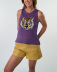 Glitter Tiger Tank - Sparkle City Co