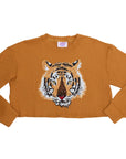 Gold Tiger Waffle Crop - Sparkle City Co