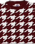 HOUNDSTOOTH KNIT CROP - Sparkle City Co