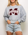 Iris Cropped Sweatshirt - Sparkle City Co