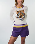 Knit Tiger Sweater - Sparkle City Co