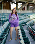 Lavender Mega Tiger Sweater - Sparkle City Co