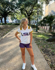 LSU Jersey Tee - Sparkle City Co