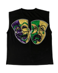 Mardi Gras Party Shoulders Tank - Sparkle City Co