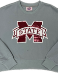 MS STATE CROPPED SWEATSHIRT - Sparkle City Co