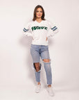 Officially Licensed WAVE White Jersey Sweater - Sparkle City Co