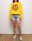 Oversized Tiger Sweater - Sparkle City Co