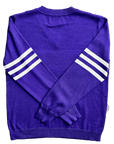 Purple Iris Jersey Sweater - Sparkle City Co