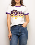 Retro Tigers Tee - LSU - Sparkle City Co