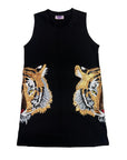 Tiger Head Tank Dress - Sparkle City Co
